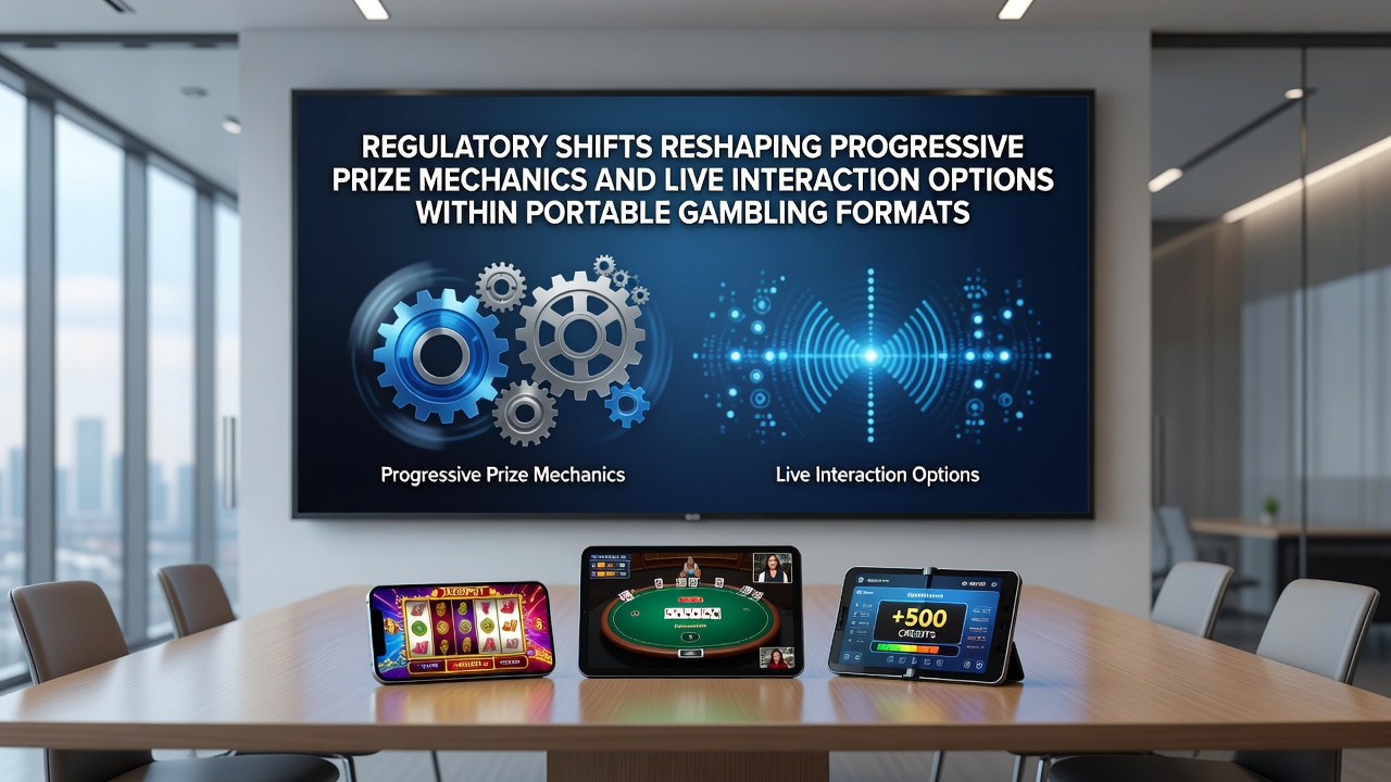 Regulatory Shifts Reshaping Progressive Prize Mechanics and Live Interaction Options Within Portable Gambling Formats
